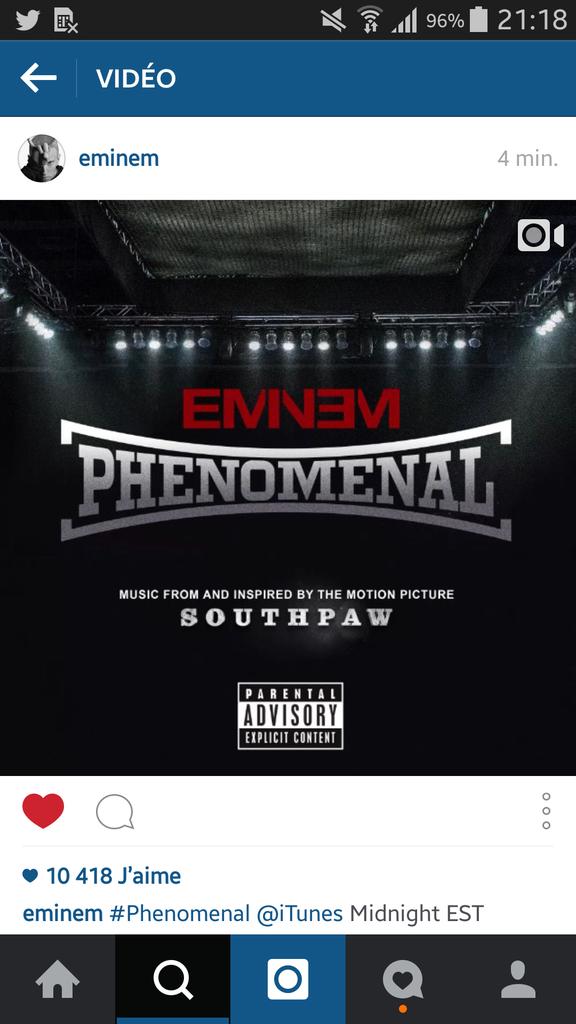 Barca_Pics_'s tweet photo. It's official!!! Phenomenal will be released at Midnight EST! http://t.co/5crtV7Xzv9