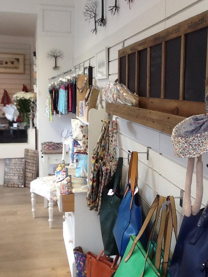 In our new shop. Very happy