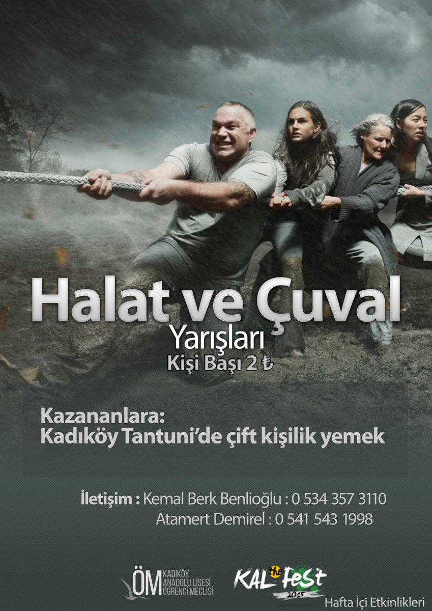 KALtheFest's tweet photo. #KALtheFesthaftaici Halat ve Çuval http://t.co/uTNYLsIzVr