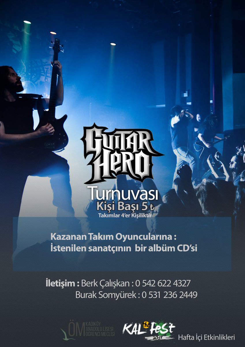 KALtheFest's tweet photo. #KALtheFesthaftaici Guitar Hero http://t.co/VFvWm4CIdP
