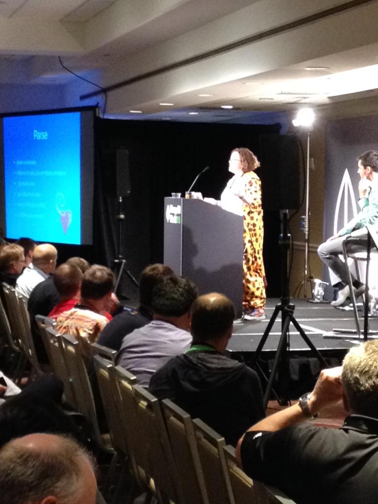ran488's tweet image. It's not a f$&amp;amp;#%ing giraffe! Storage engine wars at Parse #mongodbworld