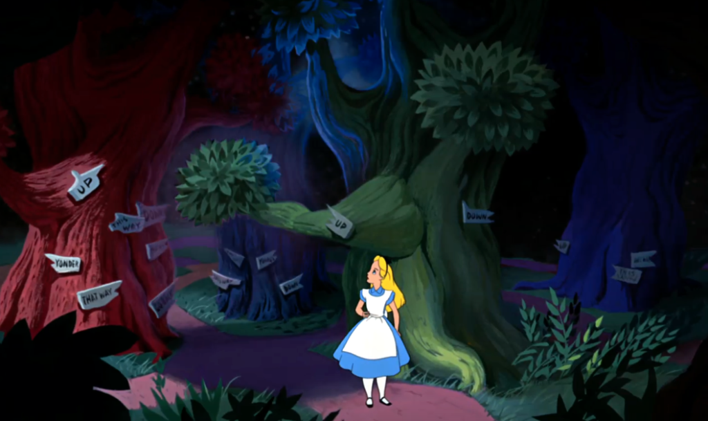 "It would be so nice if something would make sense for a change." #AliceInWonderland