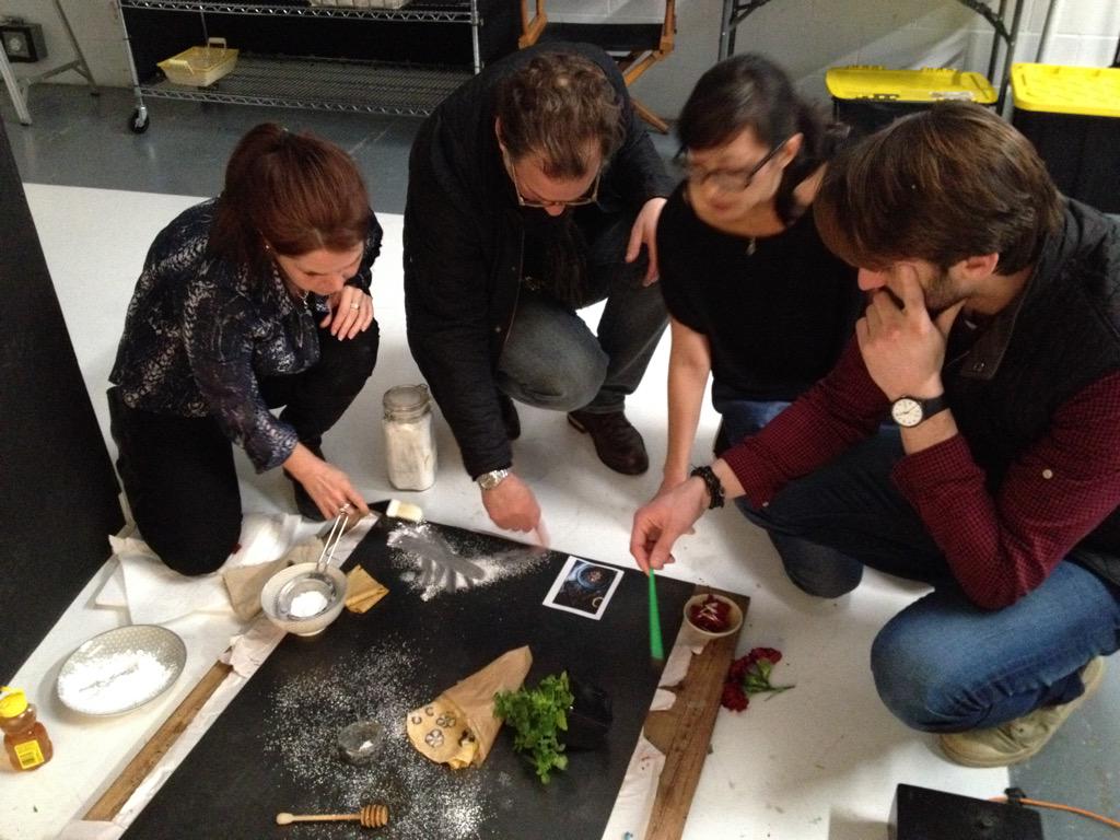 StephSansalone's tweet photo. Behind the scenes @Jo_STylin @fierrophoto @EdibleVancouver @courtsy14 Crepe #Recipe Page41 #photography #Foodiechats http://t.co/jxyKIcgYTx