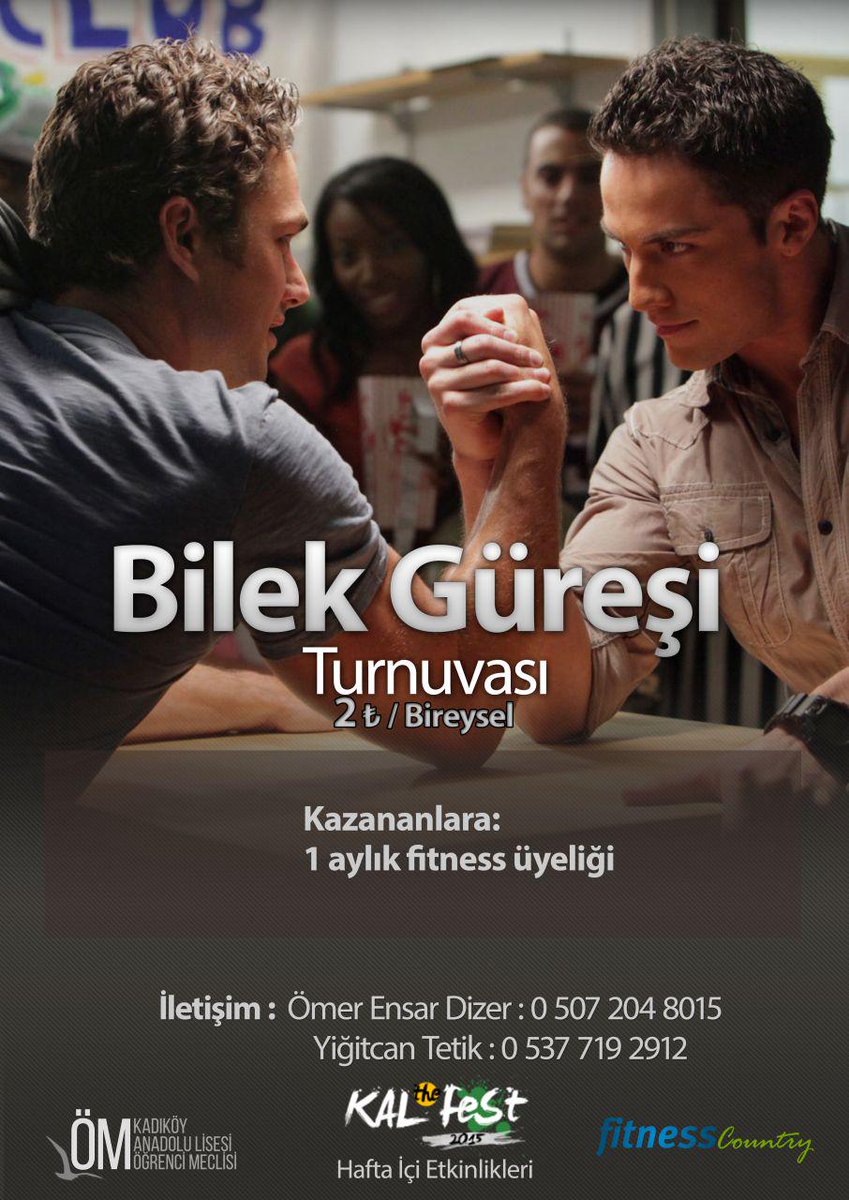 KALtheFest's tweet photo. #KALtheFesthaftaici Bilek Güreşi http://t.co/AQHIaq0AqZ