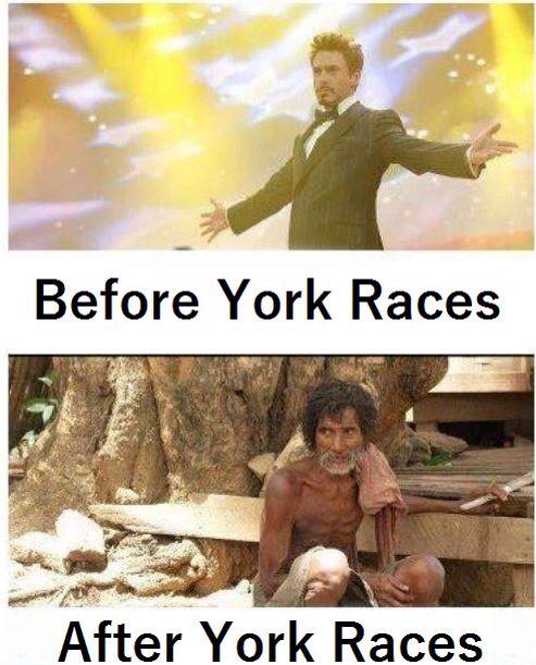 ProblemsInYork's tweet image. York races be like...