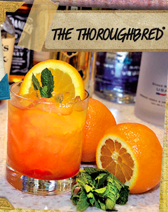 MMBallantyne's tweet image. Mmm. Bourbon, blood orange, amaretto, bitters and fresh mint! Sign us up! Stop in for a Thoroughbred today!!