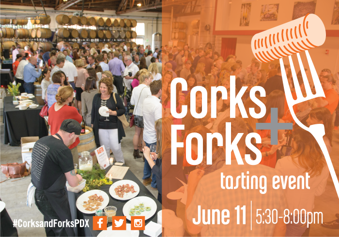 Pouregon's tweet photo. RT @PdxPipeline: WIN TIX to next weekend's Urban Wine Tasting Event Corks + Forks --> https://t.co/WIHLVZhFeQ http://t.co/91a7Yfjwyr
