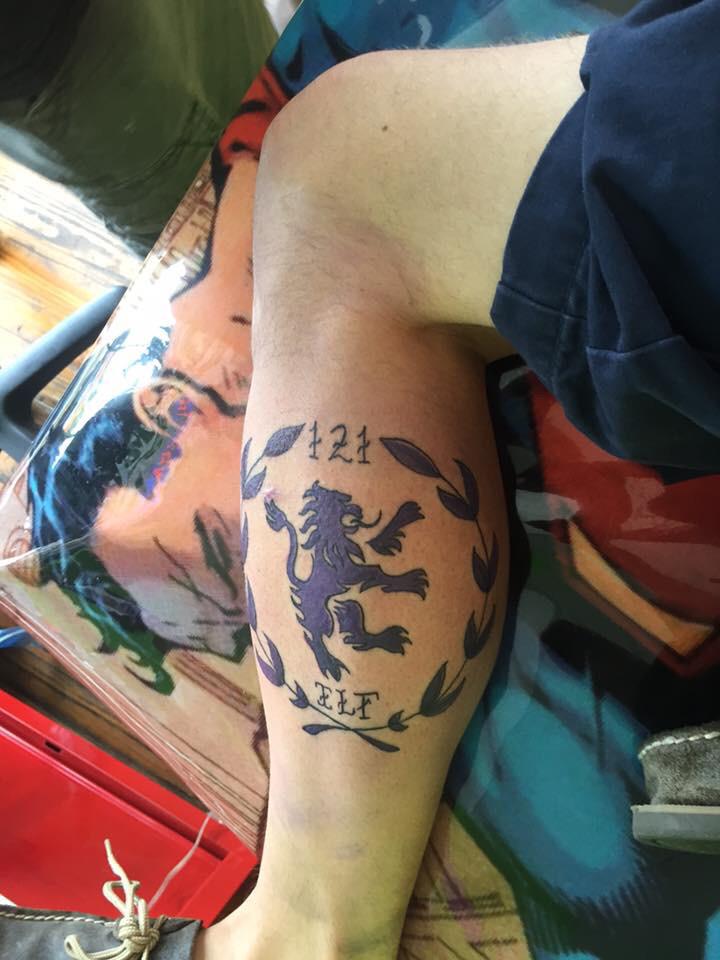Finnish Lion Tattoo
