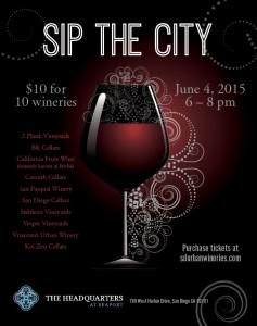 jen_evel's tweet photo. Looking forward to "Sip the City" w/ @SDUrbanWineries at @HeadquartersSD Thurs 6/4 for #SDUWW http://t.co/IQRLYi5SaW http://t.co/hmDbdr8w3T