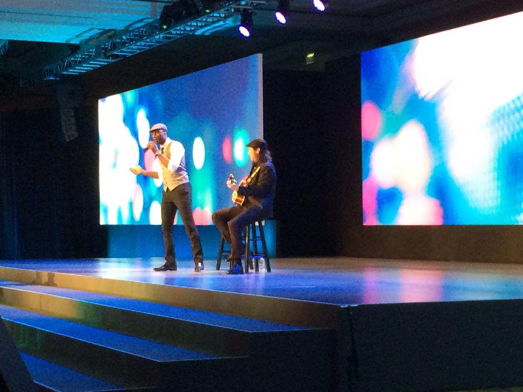 rahulguptaibm's tweet image. #bestofibm business session was awesome .. Thanks for bringing @aloeblacc
