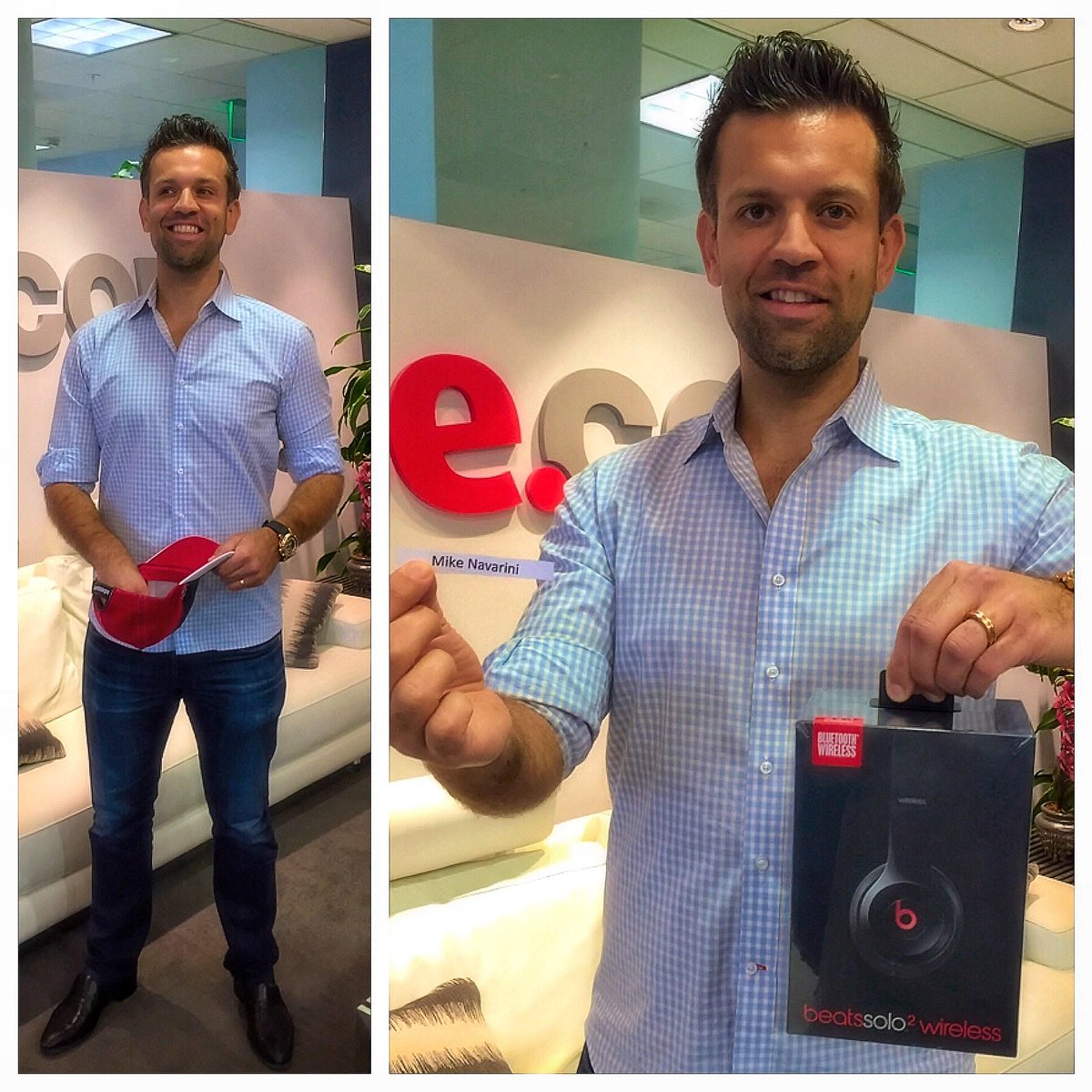advertisedotcom's tweet photo. Congrats @mikenavarini who won @beatsbydre from our #adtechsf trade show giveaway! Thanks everyone who participated! http://t.co/bVqnouZiwE