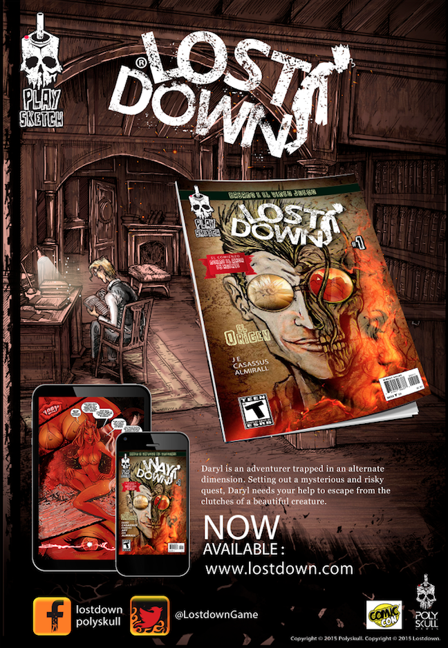 LostdownGame's tweet image. Lostdon in comi con #comicon2015 @comicconchile #comics