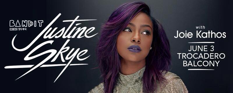 We have a pair of tix to see <a href="/JustineSkye/">Justine Skye</a> in Philly this Wednesday <a href="/thetrocadero/">Trocadero Theatre</a>! Who wants em? Tweet <a href="/iSocialite/">iSocialite Blog</a>!