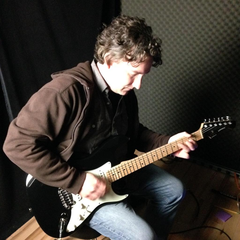 ProGuitarShop's tweet photo. #PGSandy is in the booth working on something very special for y'all. #OnAir #QuietontheSet #pedal #demo http://t.co/GxWmFepCqp