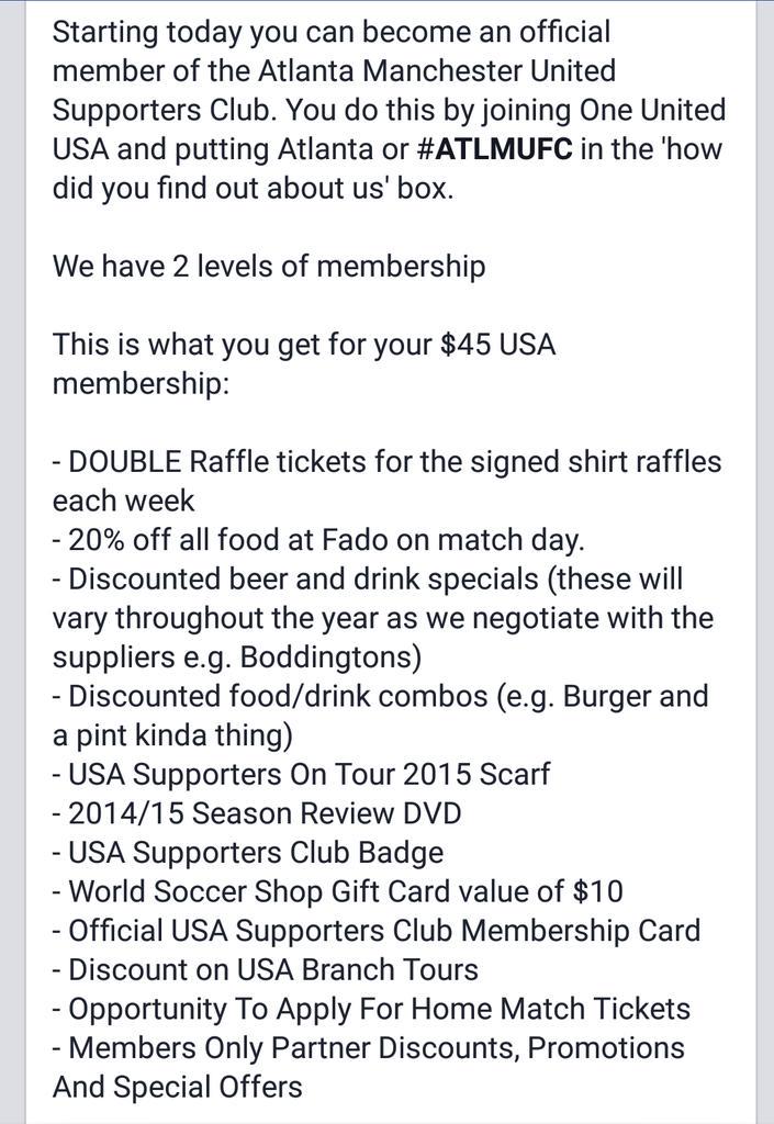 atlmufc's tweet photo. https://t.co/jd8UDUQIps
IMPORTANT MEMBERSHIP ANNOUNCEMENT!!! http://t.co/pvCmwHL4UP *Put #ATLMUFC in referral box* http://t.co/Hwtob2nqe6