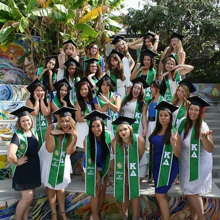 KappaDeltaCPP's tweet photo. SENIORS C/O 2K15, WE DID IT! ๐๐โจ #calpolypomona #CalPolyKDs #KappaDelta http://t.co/CaWJUpb8B0