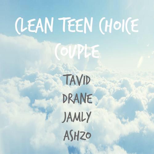 LeeLewisss's tweet photo. the nominees are for #choicecouple #TAVID... #DRANE...#JAMLY & #ASHZO!!!!! #CleanTeenChoiceAwards http://t.co/SRsRbVLBXw