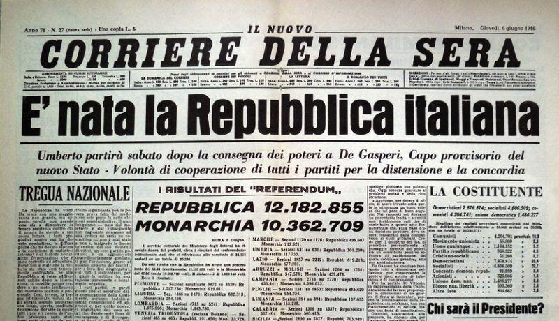 Europe 1 🎧🌍📻 na Twitteru: "#Histoire "2 juin 1946 : naissance de la République italienne" @FranckFerrand #E1matin (cc @FranceenItalie) http://t.co/tbdgFS2e6Y" / Twitter