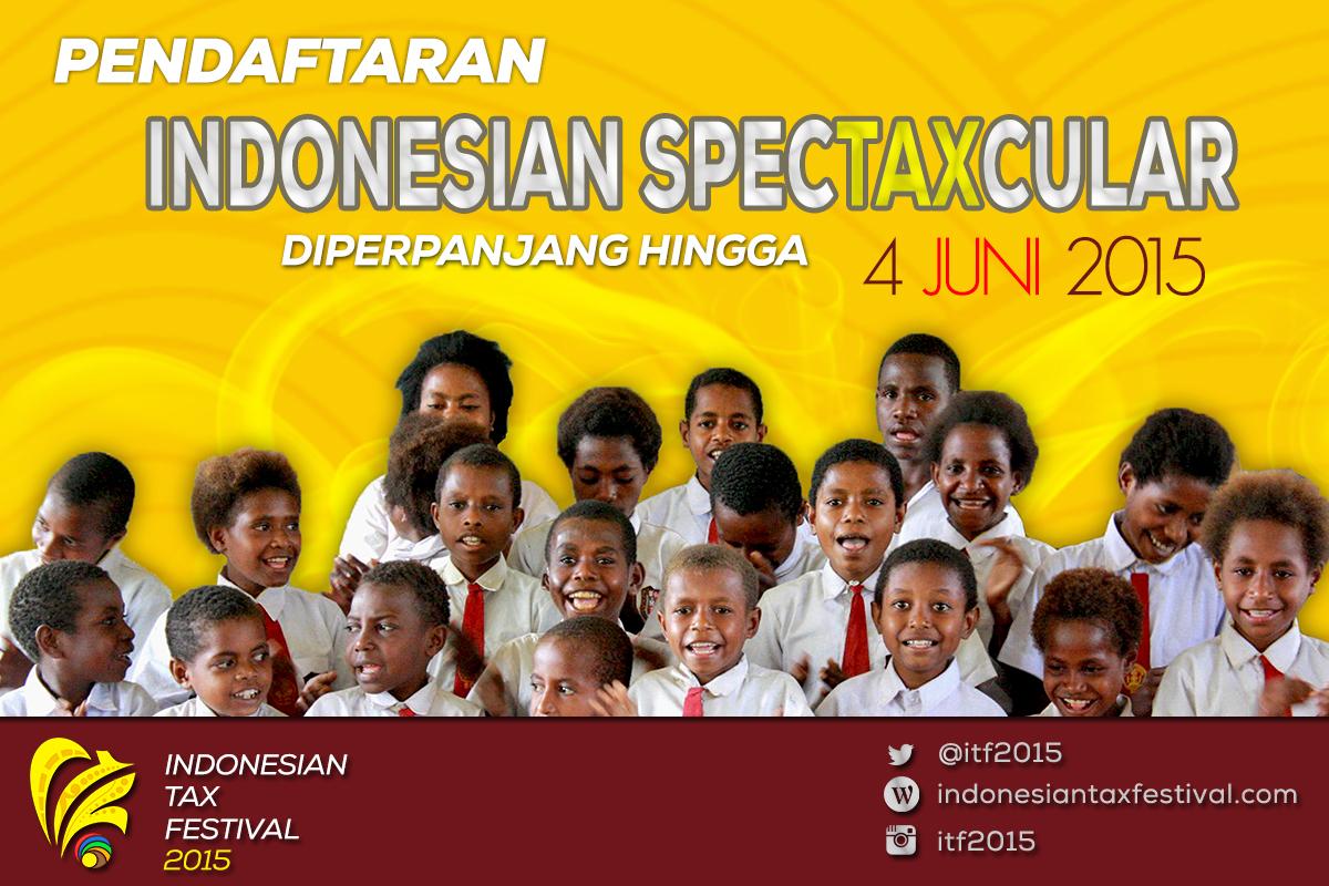 @HimaAks0 Kompetisi Perpajakan by IMP STAN | Regis diperpanjang jd Kamis, 4 Juni 2015 indonesiantaxfestival.com