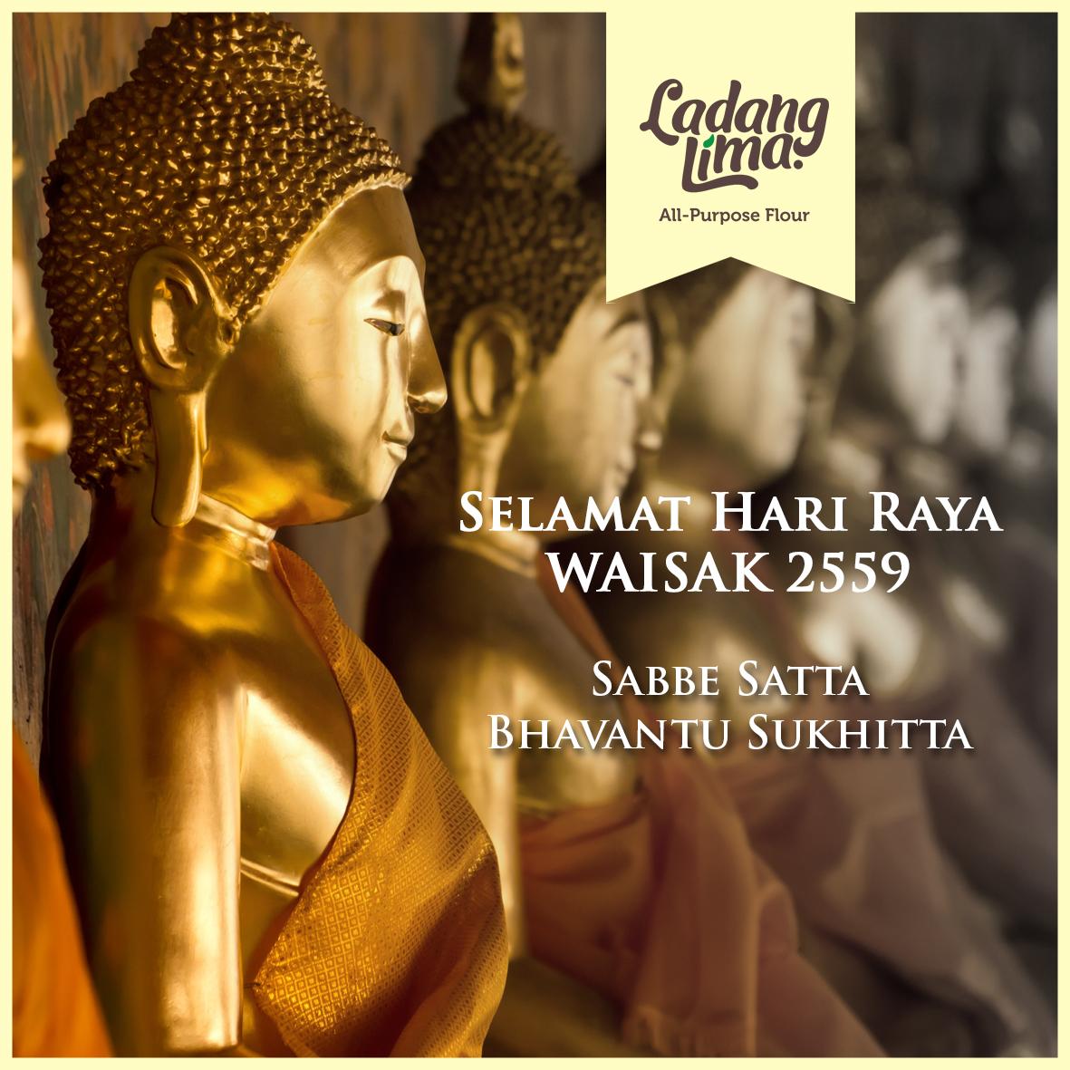 LadangLima's tweet photo. Ladang Lima mengucapkan "Selamat hari Waisak" bagi seluruh umat Budha di Indonesia yang merayakan :) http://t.co/zf2DLmXGah