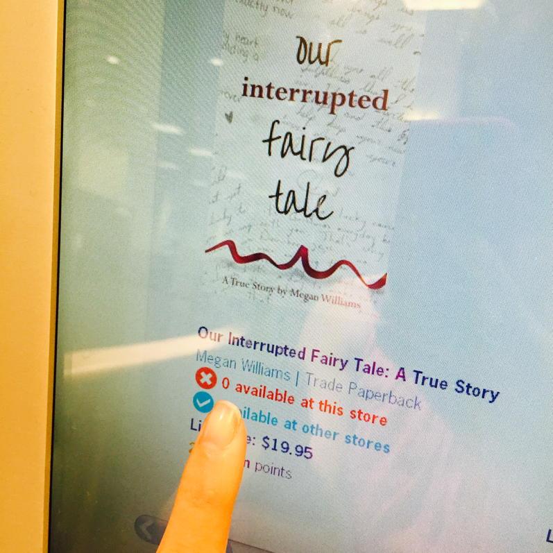 MeganDubs's tweet photo. It's been a great run @Chapters_Robson @chaptersindigo - thanks for all of your support! #OurInterruptedFairyTale http://t.co/ytWDpWMpLv