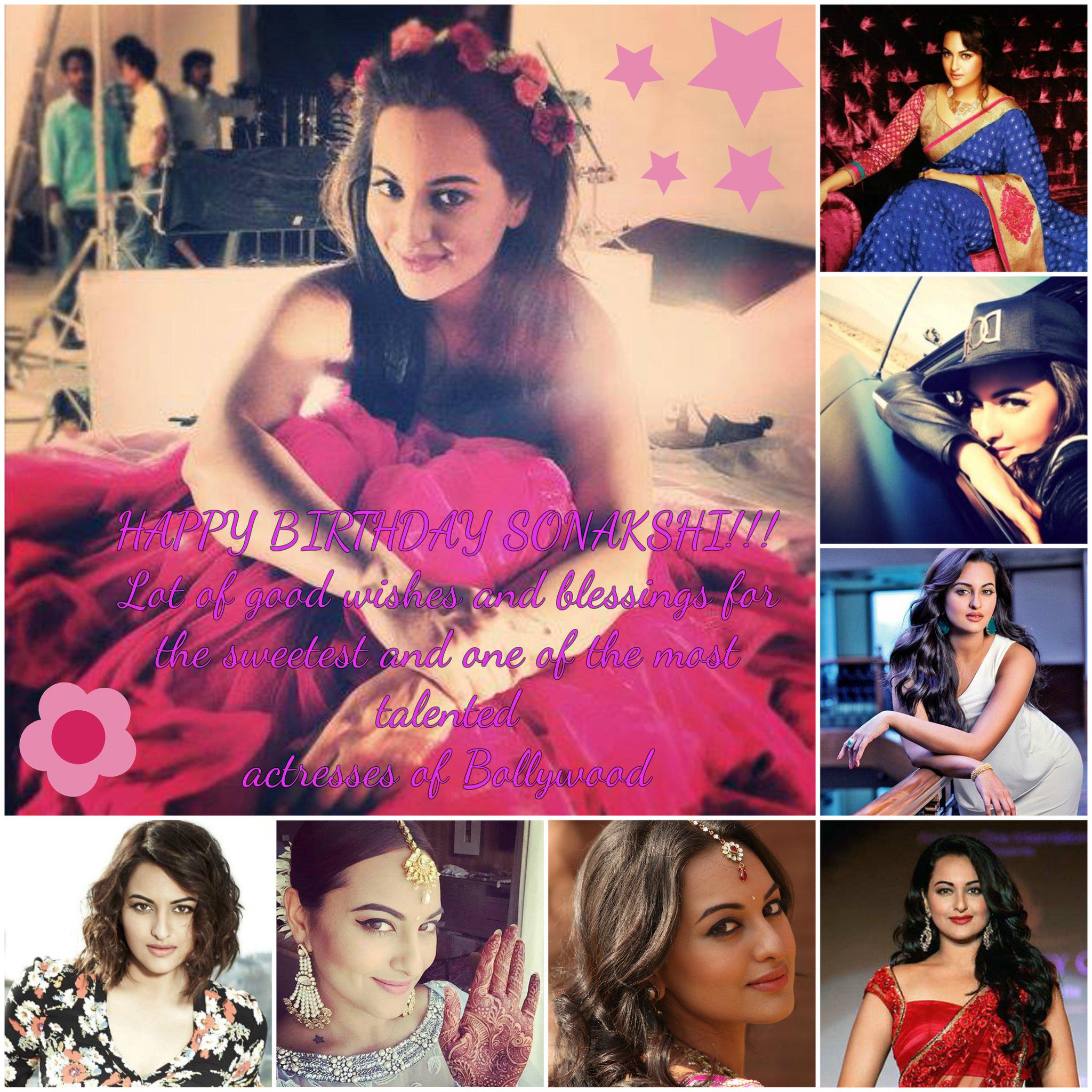 Happy Birthday Sonakshi Sinha Lot of blessings and happiness for our queen :D Have a nice day ! 