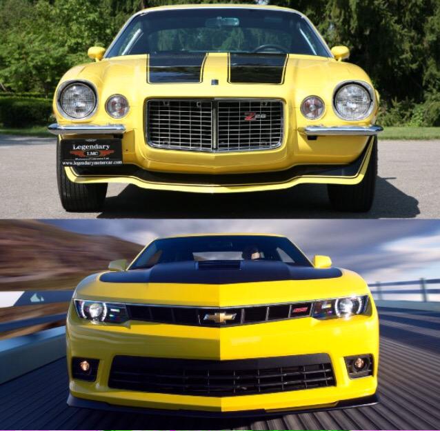 AutoComparisons's tweet image. Which do you prefer? 1970 Camaro or 2015 Camaro?