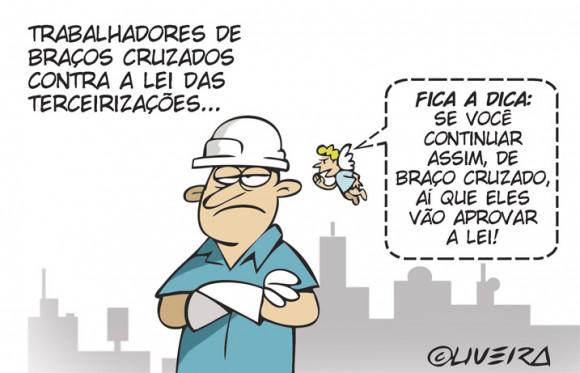 naoterceirize's tweet photo. Não fique parado! #Terceirização #TerceirizaçãoNão #NãoTerceirize #PL4330 http://t.co/8WRU3ddFoB