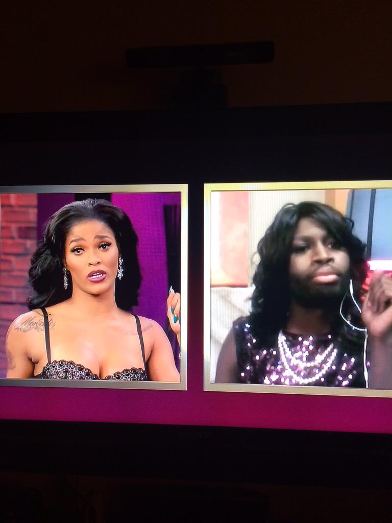 CelebutardPR's tweet image. @FunkyDineva and @MsJoseline getting it in!!!!!! #LHHAfterparty