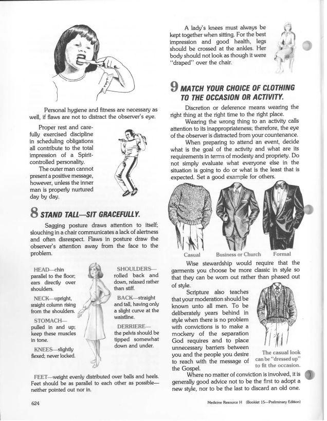 CandiRue's tweet photo. Creepy fashion tips from the Duggars’ Christian homeschool cult curriculum #Duggars #Cult #Homeschool #Curriculum http://t.co/gsEgcxescs
