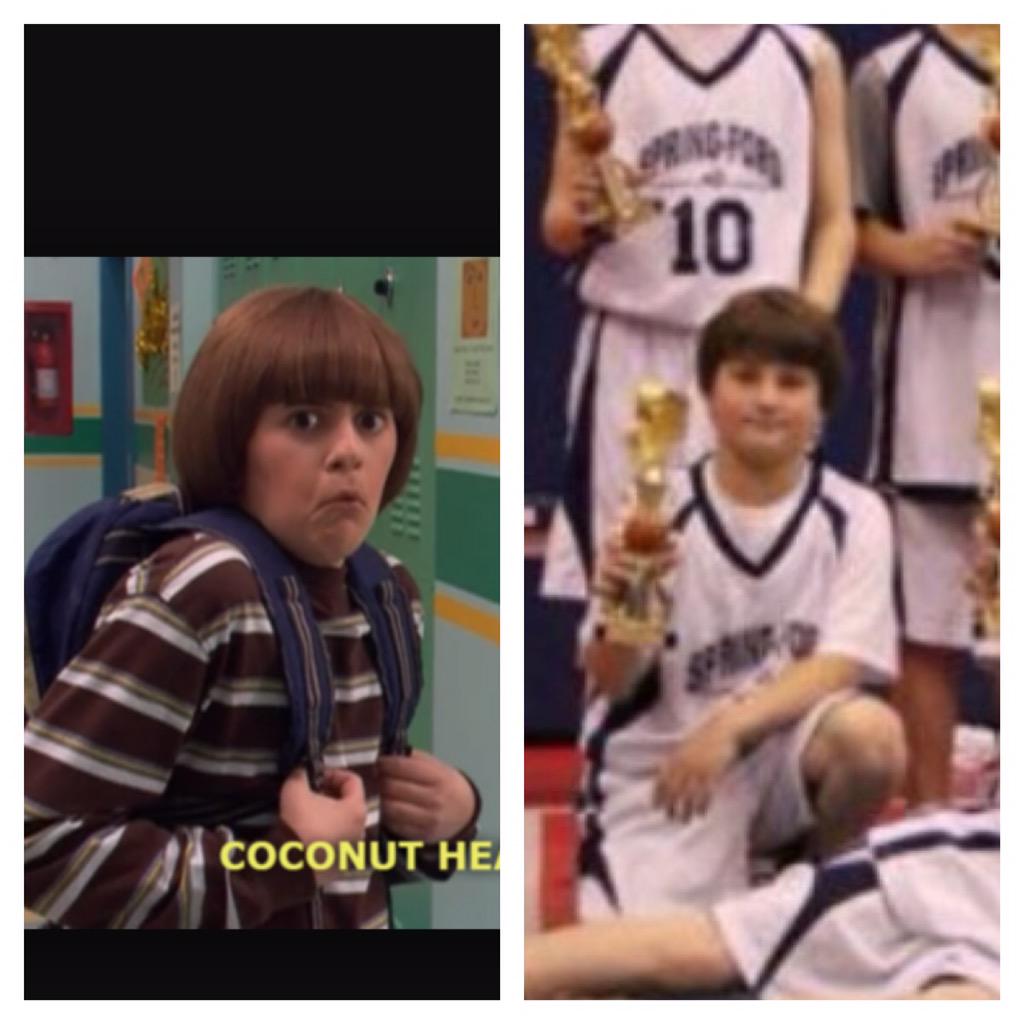 carolinetoddd's tweet image. Is that coconut head from Neds Declassified School Survival Guide??!!?!!!..........Nope just jake