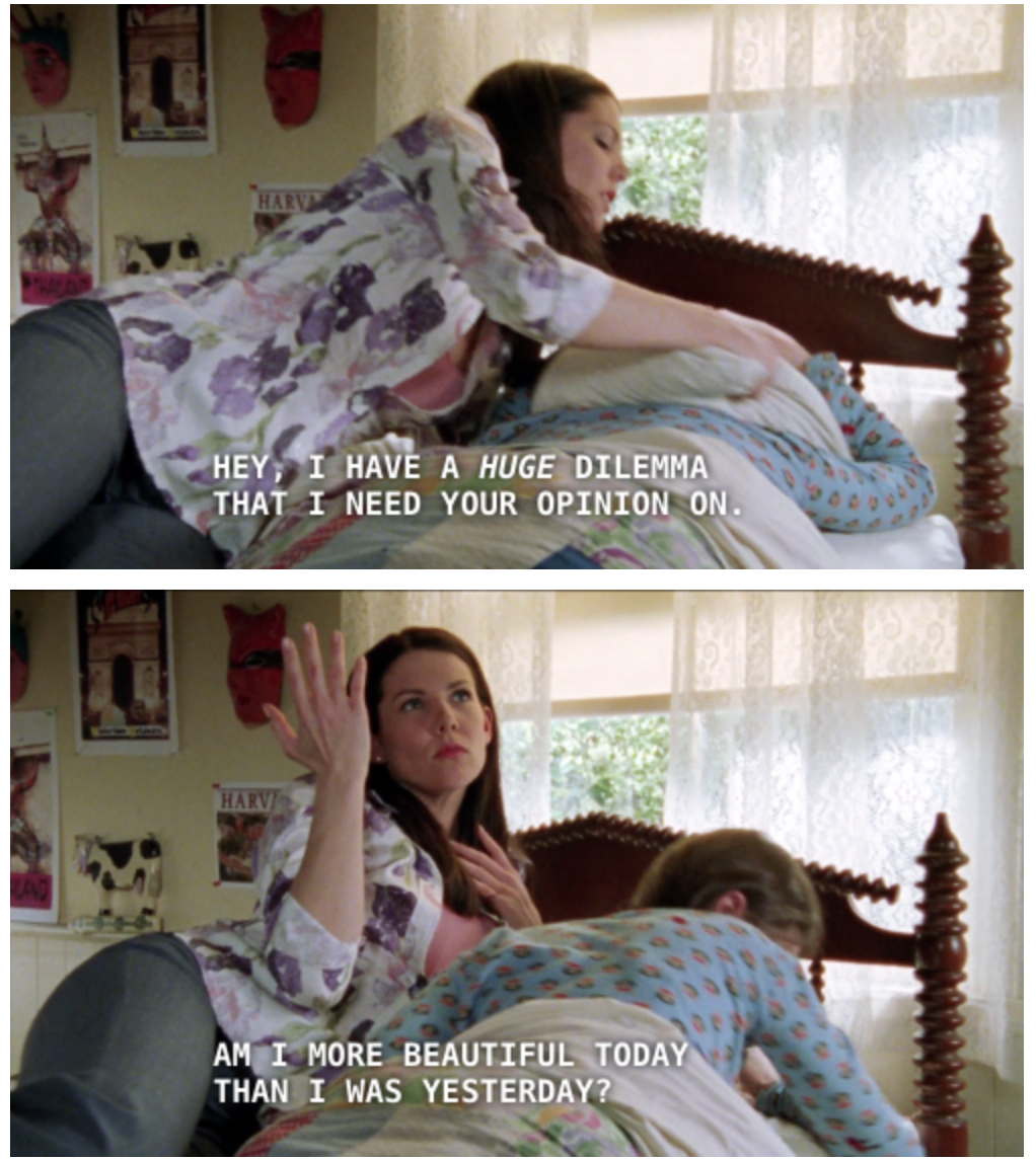 Mai_Nolasco_'s tweet photo. #monday #TumblrPostNight #GilmoreGirls #gilmoregirlsreunion http://t.co/Jrz28Ir4yf
