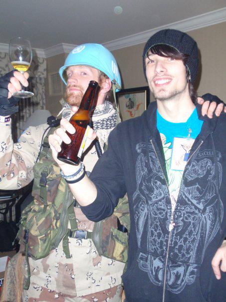 PartyPrat's tweet photo. i just realize we pmuch remade the picture from when we 1st met at #FC2010 during the #AdventureCru party in #FC2015 http://t.co/gwLQUWKFCV