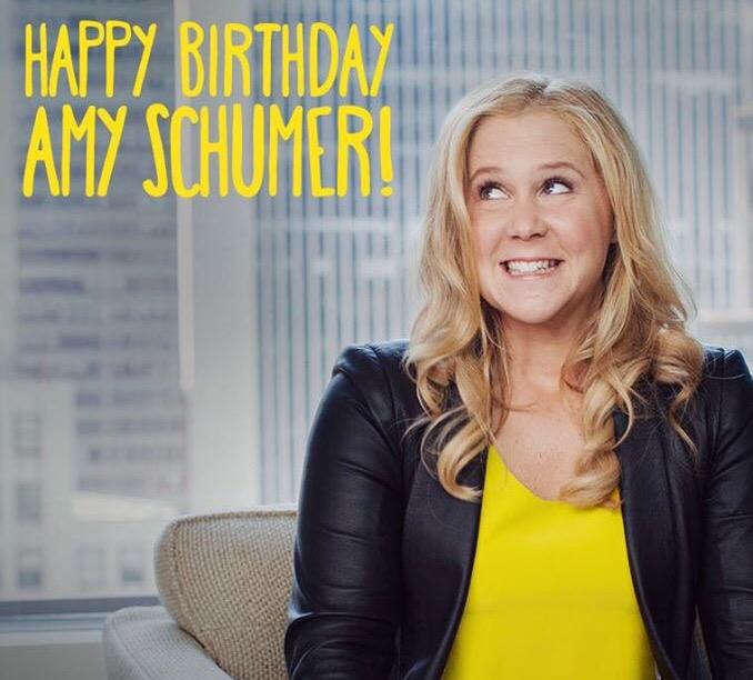 Happy Birthday Amy Schumer! I love you!! 