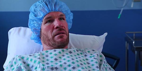 pitchfork's tweet image. Rage Against the Machine bassist Tim Commerford actually gets spine surgery in new music video p4k.co/NKmhw