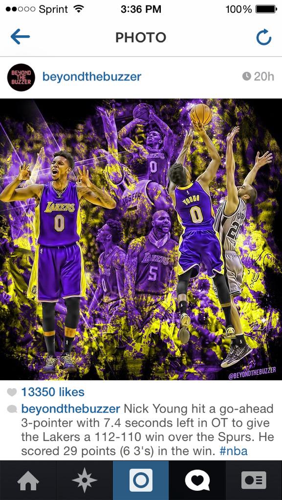 Happy bday to the man who got no tats on his right arm cause it\s \"strictly for buckets\" Nick Young 