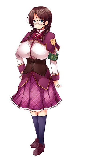 新作情報をチラッとだけ。
もちろんゲーム中、メガネのON/OFFは可能だよ(人^∀^)☆。 