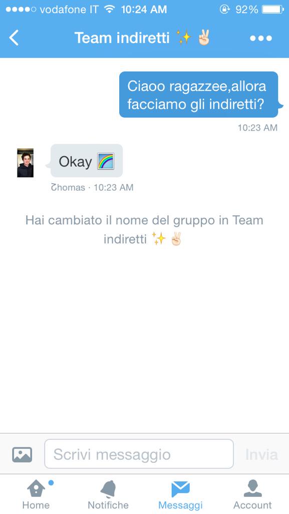 Noi del team indiretti facciamo gli indiretti 
#RT per un indiretto da noi ✌🏻️✨