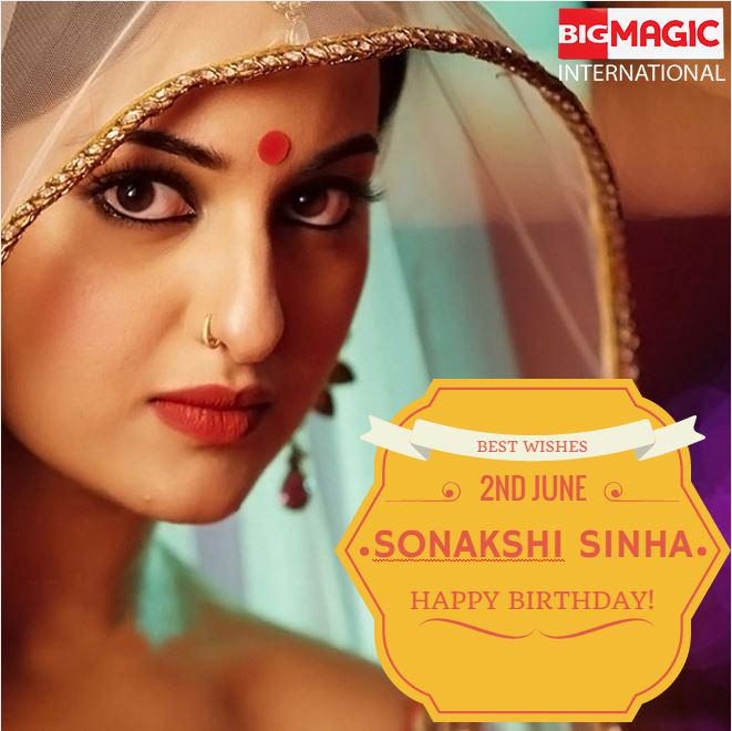 Big Magic team wishes Sonakshi Sinha, a vey happy birthday! Stay blessed and keep rocking. 