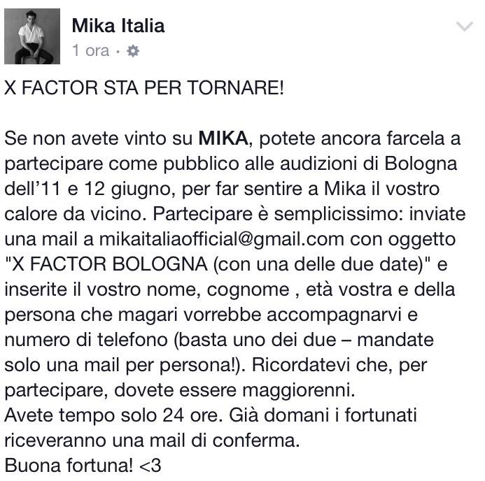 MIKA Italia tweet media