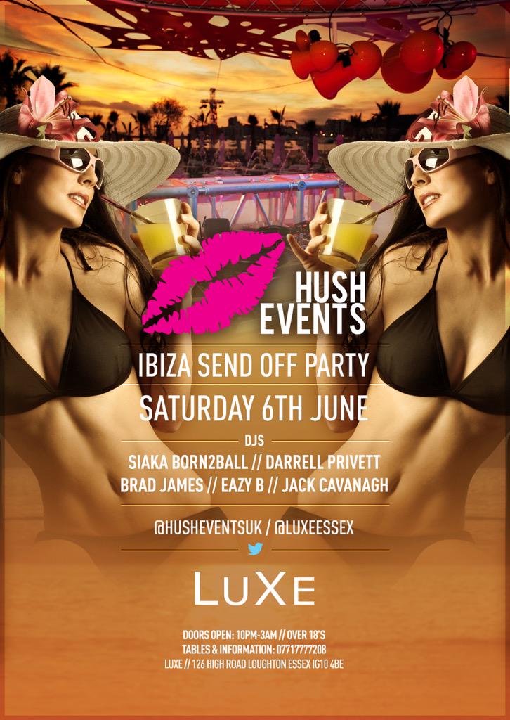 DJ's @Siakaborn2ball <a href="/DarrellPrivett1/">Darrell Privett</a> <a href="/iambradjames/">bradjames</a> @Jack_Cavanagh <a href="/DJEAZYB/">DJ EAZY B in the Mix</a> over 2 floors this Saturday @LuxeEssex 😧🔥