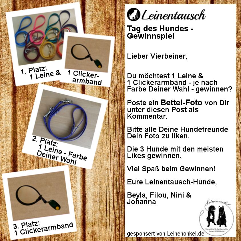 Leinentausch's tweet photo. Bei #Leinentausch gibts was zu #gewinnen für Deinen #Vierbeiner!
http://t.co/c29IiJybdy http://t.co/SIXUBYy7SA