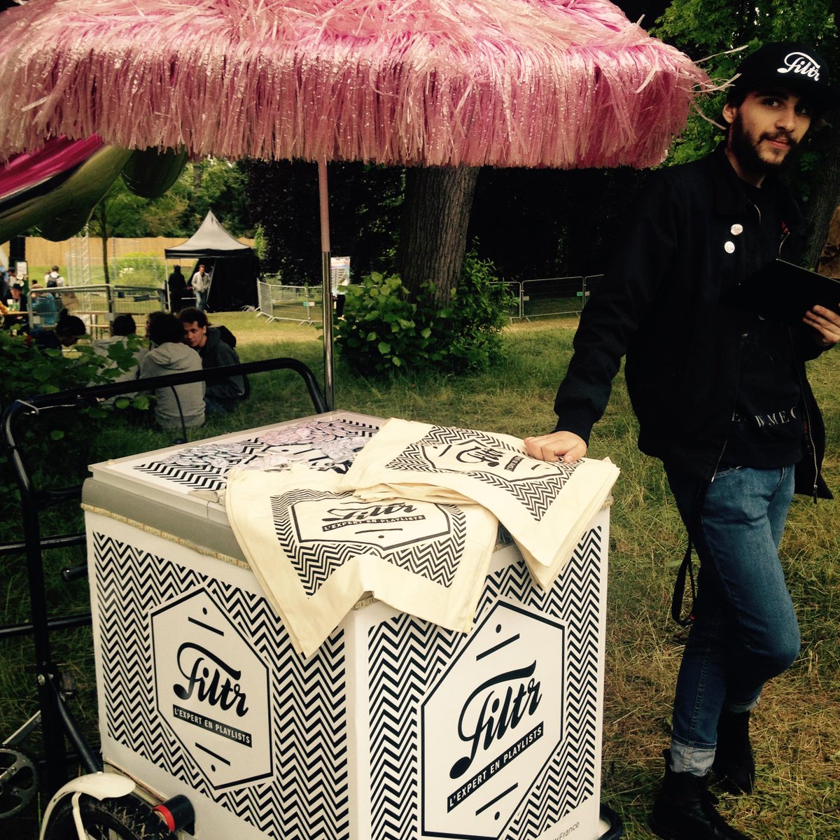 FiltrFrance's tweet photo. ♫ ♪ MERCI à tous de votre présence au @welovegreenfest! 🌱 Au soleil comme sous la pluie :) #Filtr #WLG2015 #Playlists http://t.co/PCuQMZjyod