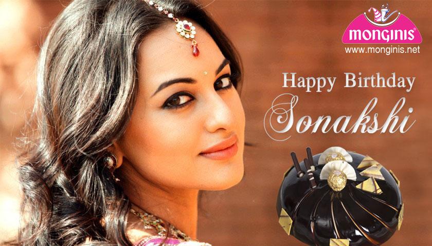 Happy Birthday Sonakshi Sinha from Monginis! Celebrate, live, love life the way you do  