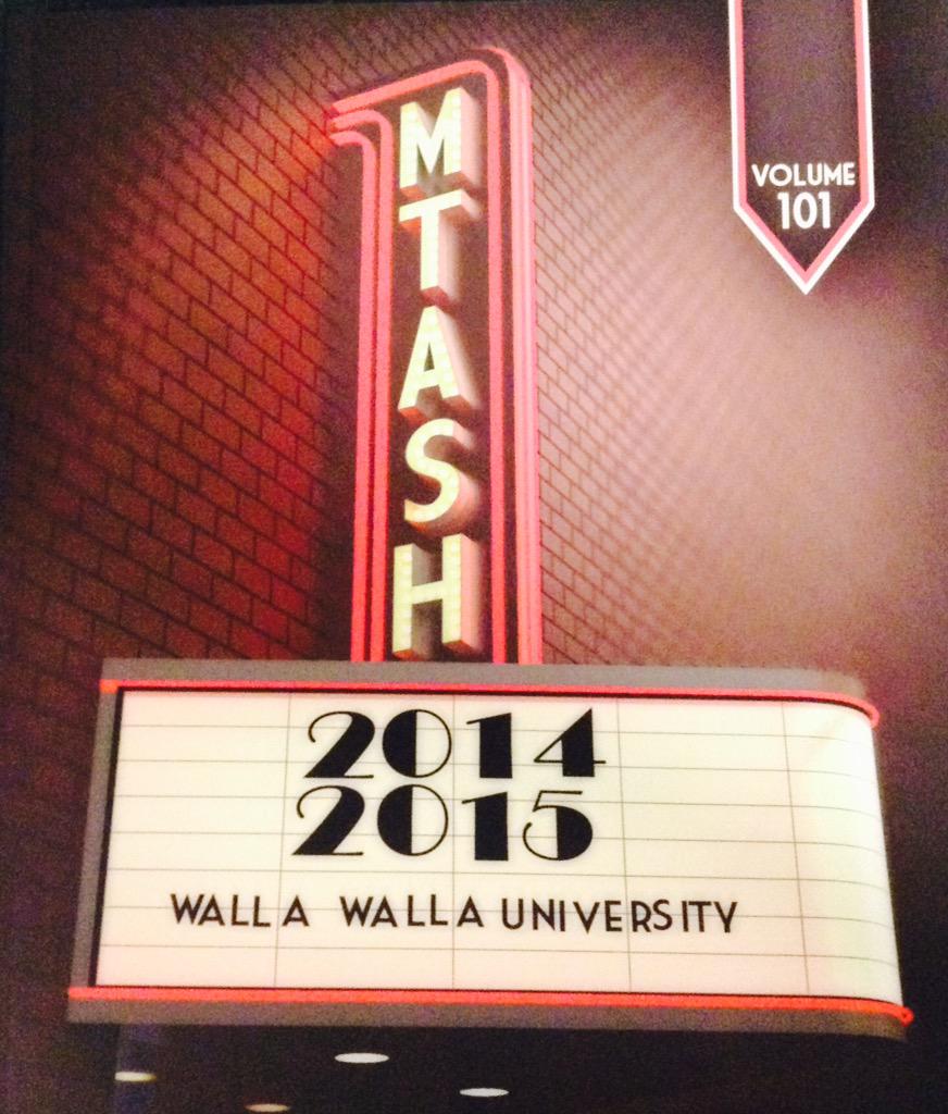 ASWWUtweets's tweet photo. A rad yearbook for a rad university! Thanks to the Mt. Ash team for your hard work! #endoftheyear #volume101 http://t.co/buSquHmr6T