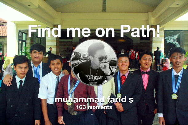 farafzm's tweet photo. I've shared 163 memories with my friends on #Path - see them now at http://t.co/XhMaS8mtWy! #thepersonalnetwork http://t.co/8Sb7VESWwy