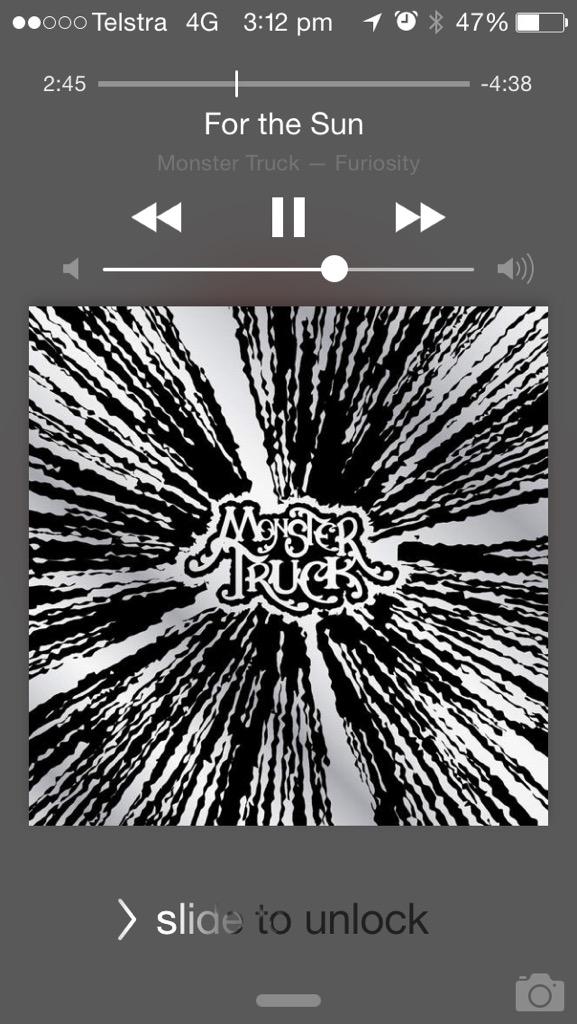 Melstar1980's tweet photo. My fave song atm #ForTheSun @Monster_Truck_ if you don't have #furiosity go out and get it #epic #canadian #genius http://t.co/Llal3PybD0