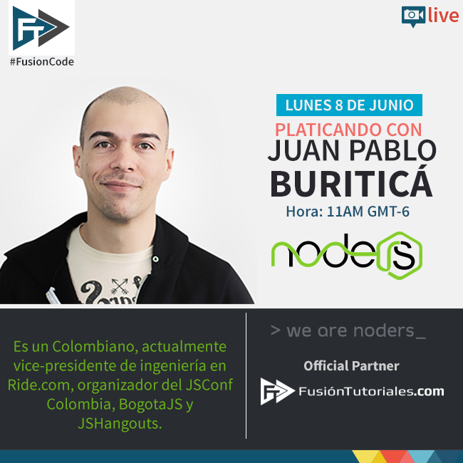 FusionTutorial's tweet photo. #FusionCode los invitamos al evento de @NodersSV Lunes 8 de junio. #Noders http://t.co/sfFfH2KZT0
