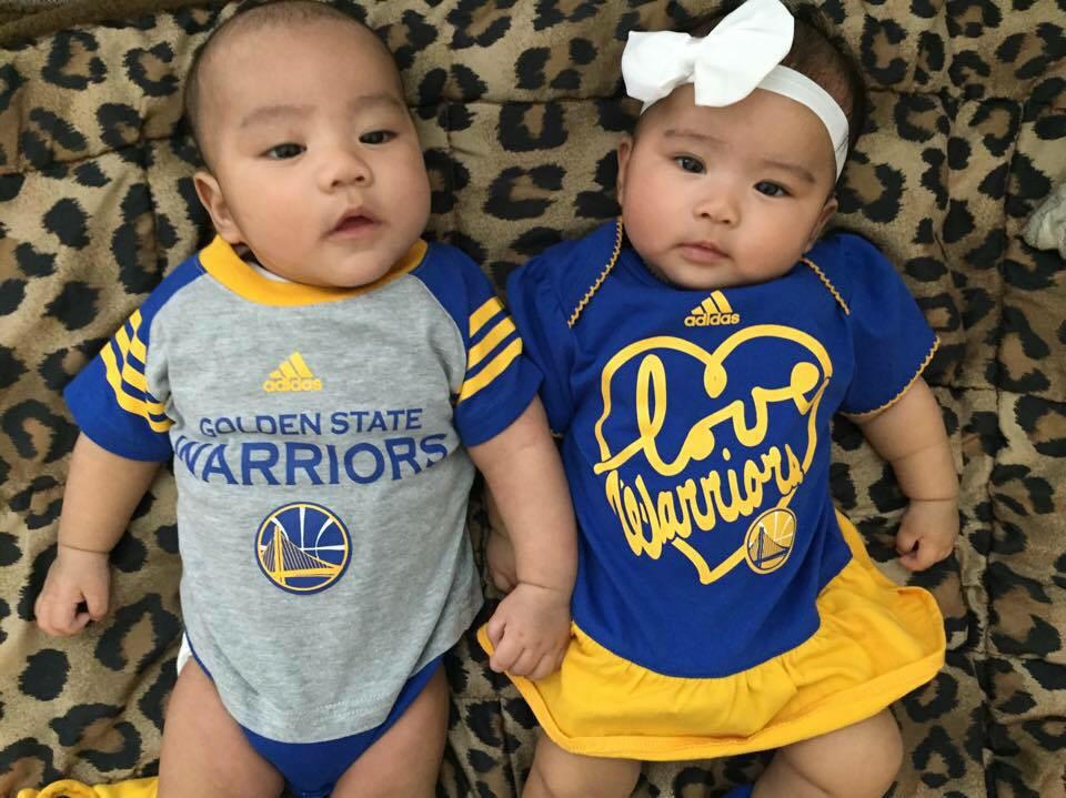 LahleyL35's tweet photo. Is it Thursday yet!!? @abc7newsBayArea @warriors #DubsOn7 #SplashTwins #BabyWarriors  #NBAFinals http://t.co/Dd3MMbTUx1