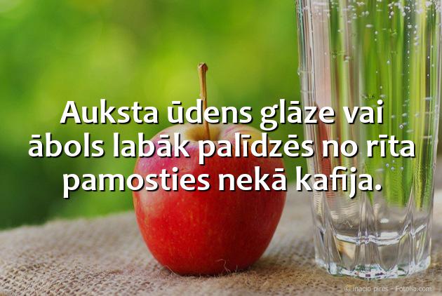 Arī bez kafijas var pamosties!